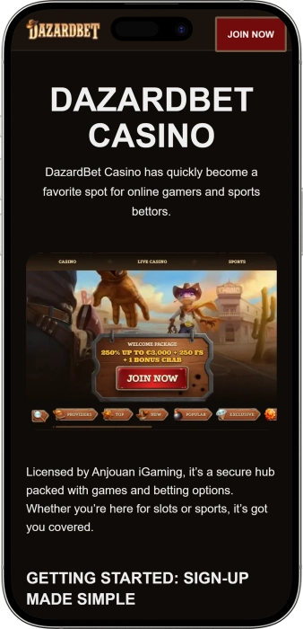 Dazardbet App